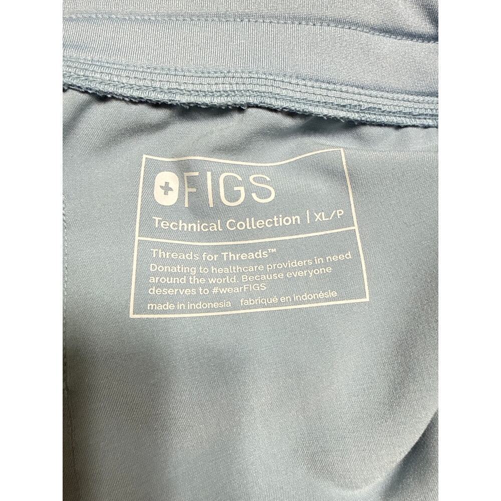 Figs Zamora Joggers Scrub Pants Womens Size XL/P Light Blue - Picture 6 of 7